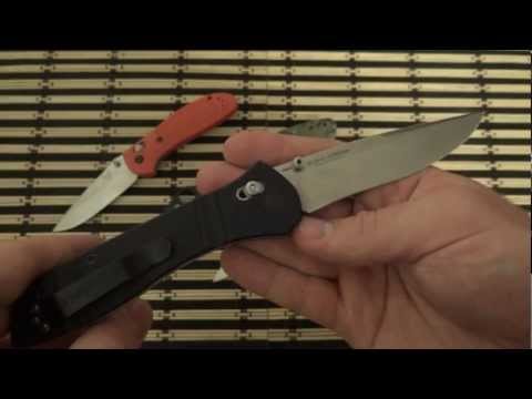 Видео: Обзор ножа: Benchmade 710 (M390)