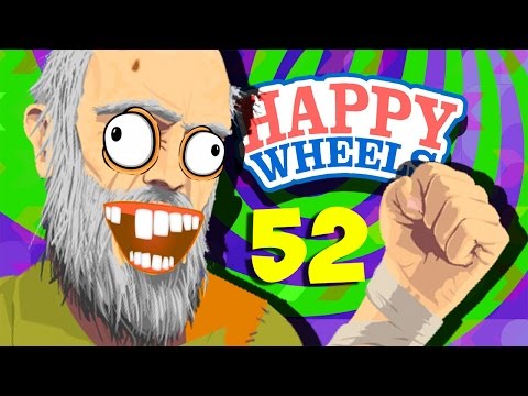 Видео: МОЙ ДЕДУШКА СПАС МЕНЯ!! - Happy Wheels 52