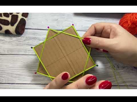 Видео: Плетём мандалу желания «Португальская звезда»