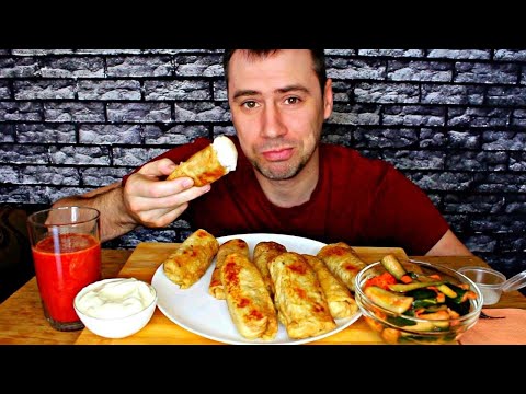 Видео: MUKBANG  Блины / Масленница / ASMR / МУКБАНГ / Мукбанг Сеня  / eating show /먹방