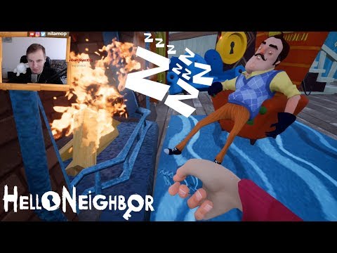 Видео: №950: РАЗБУДИЛ СОСЕДА В ЕГО ДОМЕ В ПРИВЕТ СОСЕД МОД КИТ(HELLO NEIGHBOR MOD KIT)
