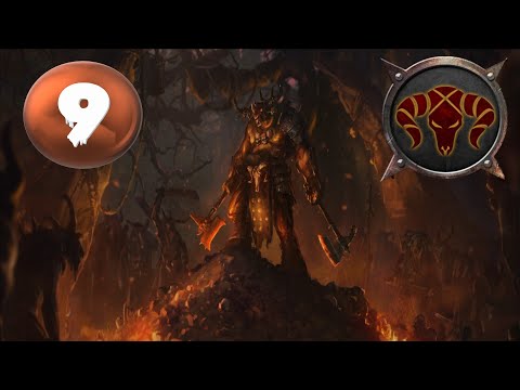 Видео: (Radious mod) Total War: Warhammer 3. # 9. Таврокс. Сложность "Легенда".