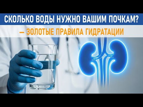 Видео: Сколько воды нужно вашим Почкам? — Золотые правила гидратации