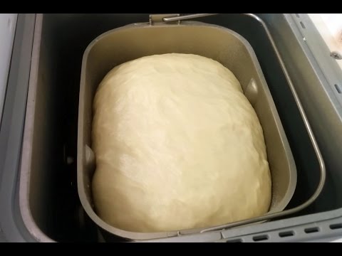 Видео: Сдобное воздушное тесто для булочек пирожков рулетов пирогов и др в хлебопечке Panasonic SD-255