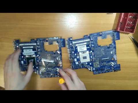 Видео: Замена материнской платы ноутбука LENOVO G570.