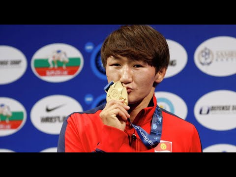 Видео: Orkhon PUREVDORJ (MGL) vs. Aisuluu TYNYBEKOVA (KGZ) Азия чемпионаты / финал