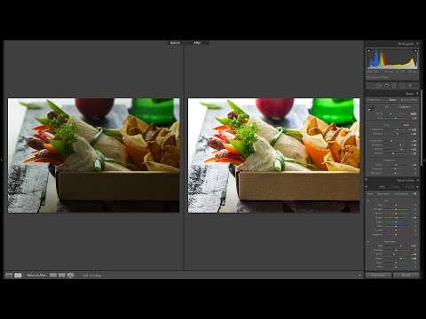 Видео: #ЭД_raw 03 - фуд фото обработка в lightroom