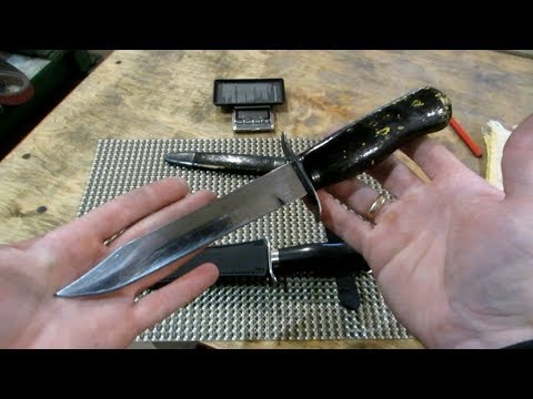 Видео: Легендарный нож разведчика НР (НА) 40 и наша работа на эту тему.