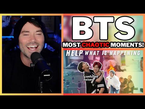 Видео: Реакция металл-вокалиста - BTS | Самые хаотичные моменты из 7