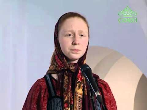 Видео: Русский обычай. "Разлилась, разлилась речка быстрая" (духовный стих)