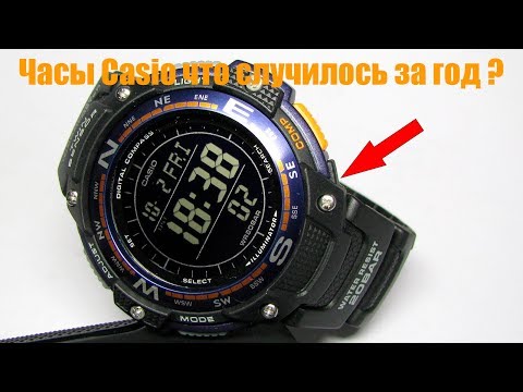 Видео: Часы Casio SGW-100-2BER после 1 года использования