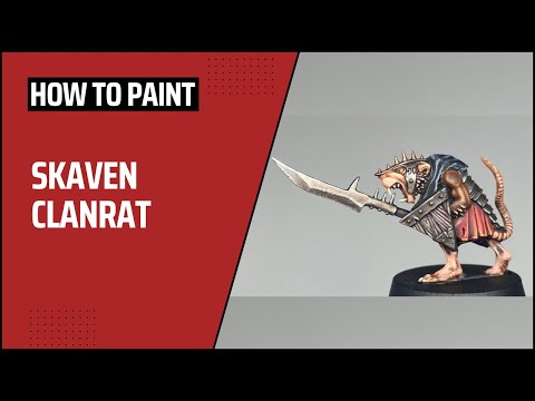 Видео: Как рисовать: клановая крыса скавенов