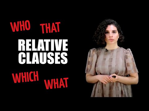 Видео: Who, which или that? Relative Clauses в английском языке | Английский язык с ils