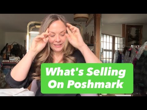 Видео: Что продается на Poshmark? Отправьте мои продажи вместе со мной