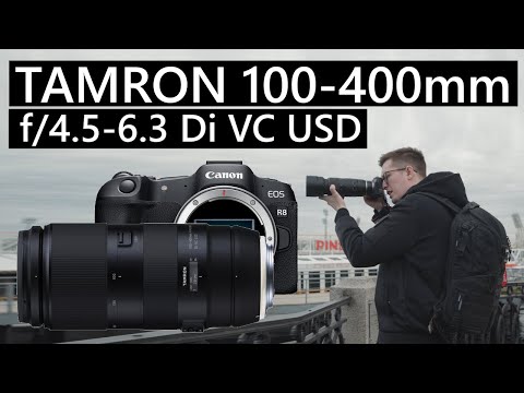 Видео: Объектив Tamron 100-400mm Di VC USD на Canon R8 #canon #tamron