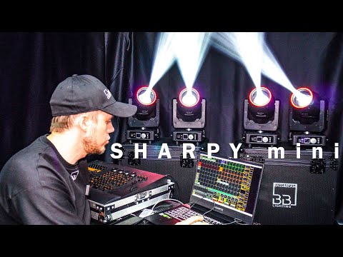 Видео: ОБЗОР SHARPY mini + RING 7R | Grand MA2 | BB LIGHT