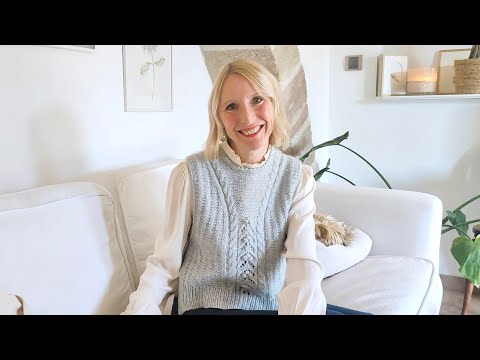 Видео: Лиф, вдохновение для вязания жилета, лиф Bloom Bobble и повседневная жизнь во Франции