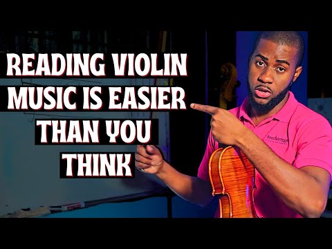 Видео: Как читать ноты для начинающих скрипачей | Часть 2