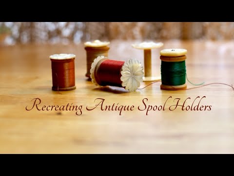Видео: Реставрация старинных держателей катушек