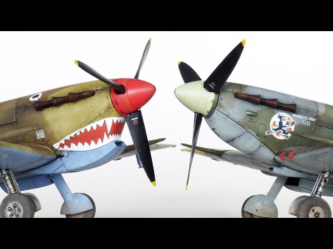 Видео: Американские Спитфайры - Supermarine Spitfire Mk.V 1/48 Eduard