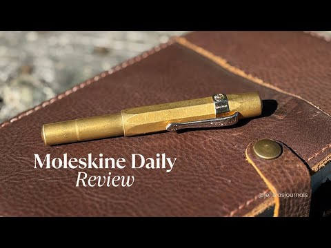 Видео: Планировщики… Ежедневный обзор Moleskine