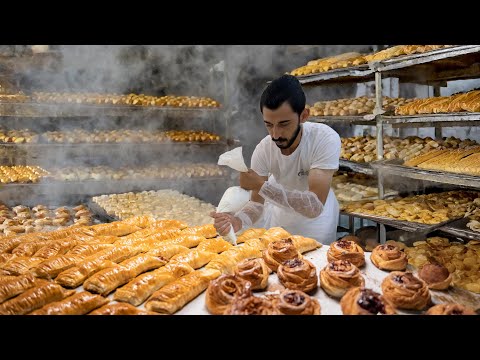 Видео: Аппетитные сорта выпечки! Легендарная турецкая пекарня