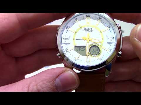 Видео: Часы Casio Outgear AMW-810L-5A - Инструкция, как настроить от PresidentWatches.Ru