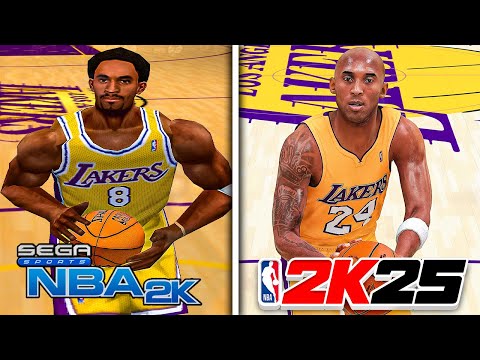 Видео: Забивая очки с Коби в каждой игре NBA 2K