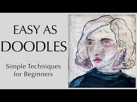 Видео: Легко, как каракули — простые техники для начинающих