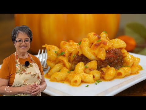 Видео: Простая запеканка с макаронами и сыром из мясного рулета! ❤️