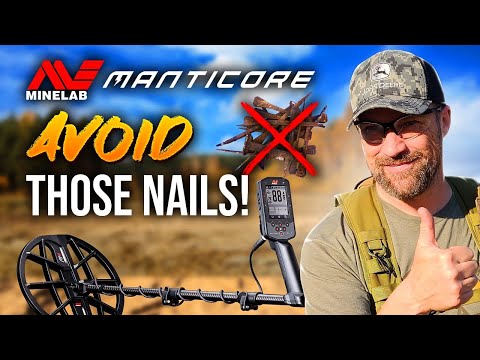 Видео: Minelab Manticore - Мастер-класс Избегайте этих гвоздей!