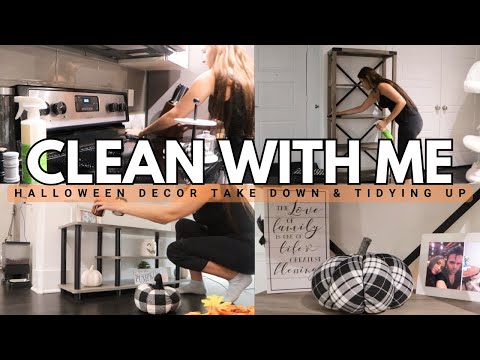 Видео: УБОРКА СО МНОЙ | СНЯТИЕ ДЕКОРА НА ХЭЛЛОУИН | УБОРКА ДОМА ♥