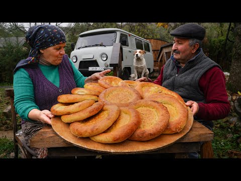 Видео: Мясная Лепешка на Дровах | Традиционный Деревенский Рецепт