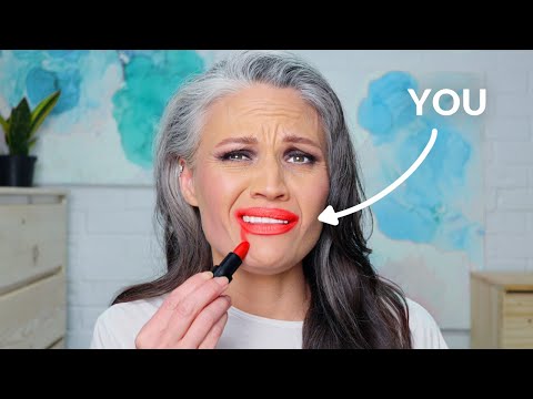 Видео: Большинство людей выглядят глупо с помадой... вот почему