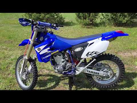 Видео: Предпродажный обзор WR 450f 2005г