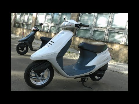 Видео: Обзор скутера Honda Tact 16. Красиво уходит в закат.