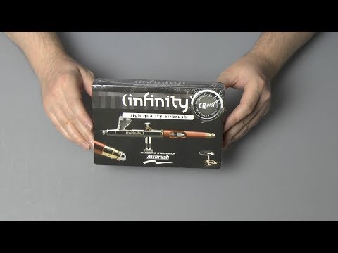 Видео: Аэрограф Harder & Steenbeck Infinity CR Plus 2in1 :: Распаковка, обзор