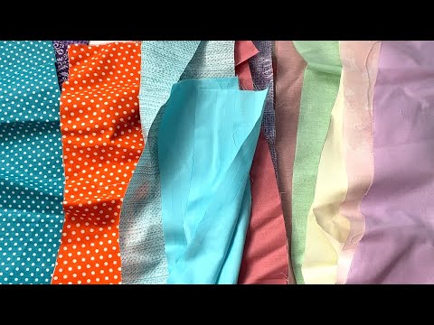 Видео: Один простой способ быстро сшить лоскутное одеяло DIY мастер класс
