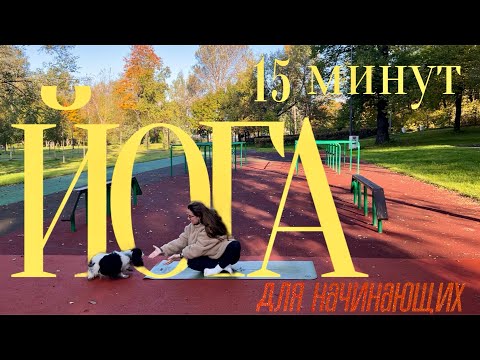 Видео: Йога разминка для начинающих 15 минут