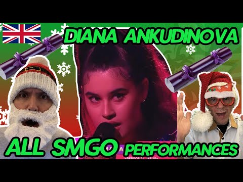 Видео: Diana Ankudinova -  Диана Анкудинова (BRITS REACTION!!) (ALL SHOW MASK GO ON PERFORMANCES)🇷🇺