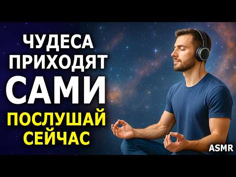 Видео: Притяни НЕВЕРОЯТНЫЕ чудеса и счастливые перемены СРАЗУ — ASMR медитация