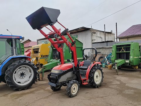 Видео: Обзор трактора с КУНом Yanmar RS24 (г. Улан-Удэ, Максим Михайлович)