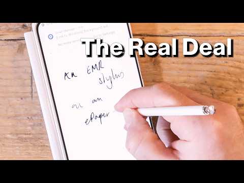 Видео: TCL NXTPaper 60 Ultra — стилус EMR на экране ePaper — Да, пожалуйста!