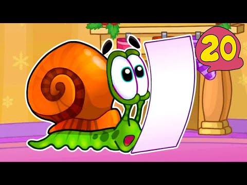 Видео: Супер УЛИТКА БОБ №20. Зимняя история. Часть 1. Мультик ИГРА Snail Bob 2 на канале Хвостик ТВ