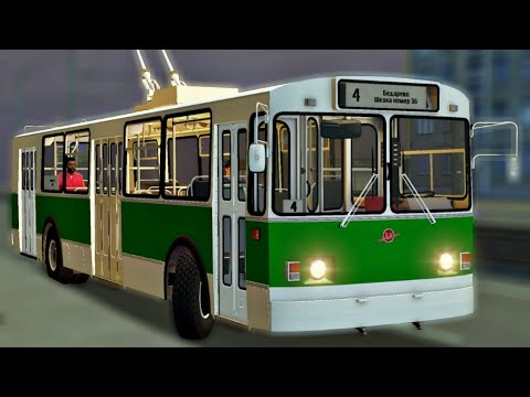 Видео: Первая серия по Trolleybus FS! Обкатка ЗиУ682к