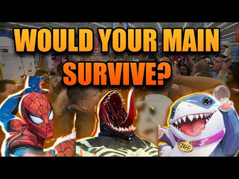 Видео: Выживет ли ваш MAIN в WALMART в ЧЁРНУЮ ПЯТНИЦУ?