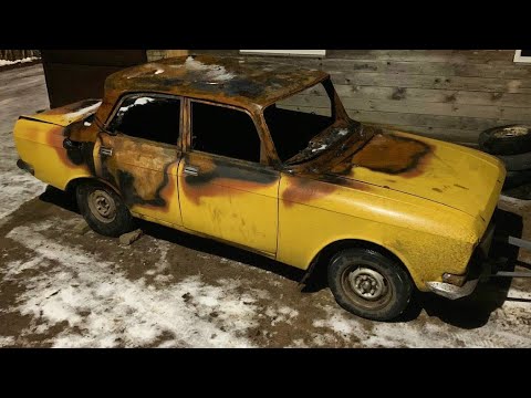 Видео: Купили сгоревший Москвич / Первый запуск после долгого простоя!!!
