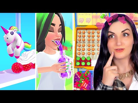 Видео: Я попробовал странные, но удовлетворяющие меня игры в приложении «Еда»