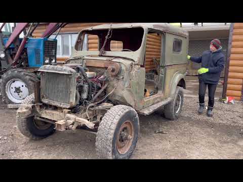 Видео: ВОССТАНОВИЛ  ГАЗ-69  В 15 ЛЕТ!