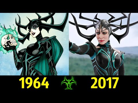 Видео: 👑 Хела - Эволюция (1964 - 2017) ! Все Появления Богини Смерти 💀!